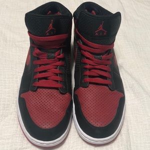 Nike Air Jordan Alpha 1s.